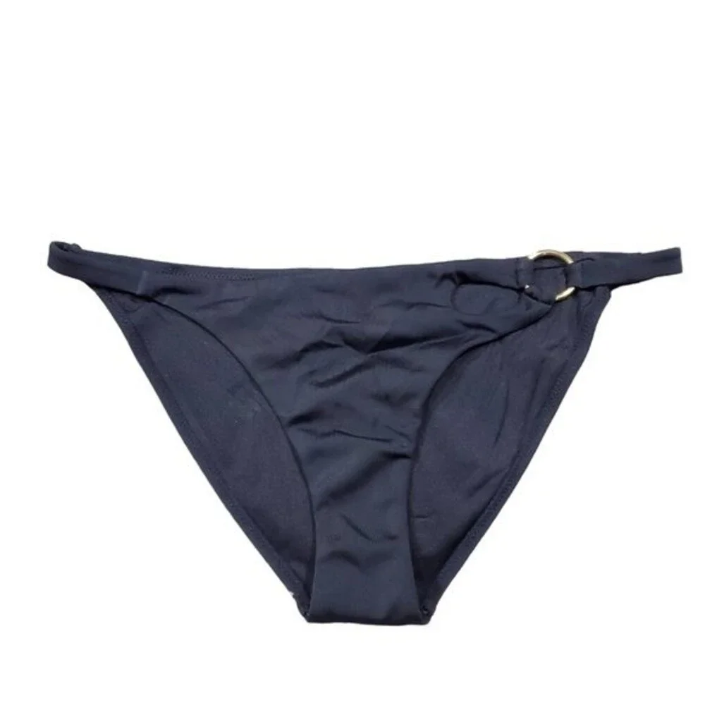 L’Agent by Agent Provocateur Adrina Black Swim Bikini Bottom Size Large Women's - Picture 2 of 7